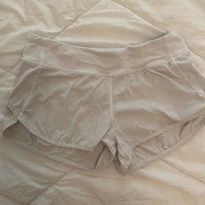 white ivivva shorts size 14